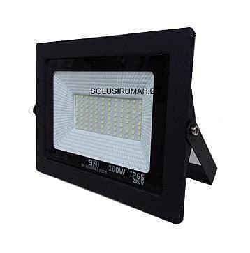 Lampu KOTAK LED 100W Flood Light 100 W Tembak Outdoor 100 Watt SOROT