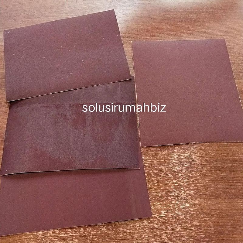 KERTAS GOSOK MERAH MURAH 1lb AMPLAS KOTAK 21X26 WATERPROOF WATER PROOF