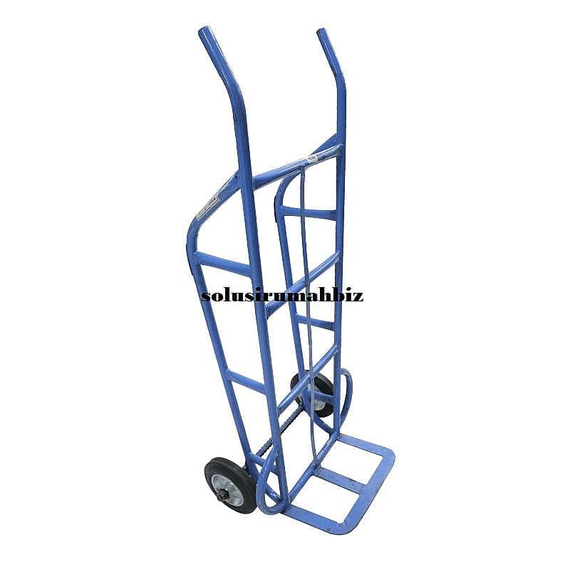 Troly Barang 300kg troli angkut barang trolley roda 220mm tebal 45mm