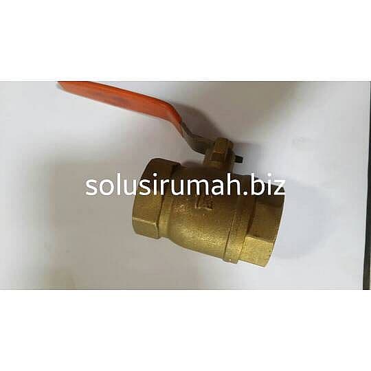 BALLVALVE 1 1/4 ONDA KITZ kuningan ball valve stop kran brass stopkran