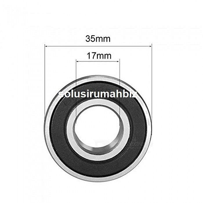 laker od 35mm id 17mm t 10mm laher bering Ball bearing 35 x 17 x 10