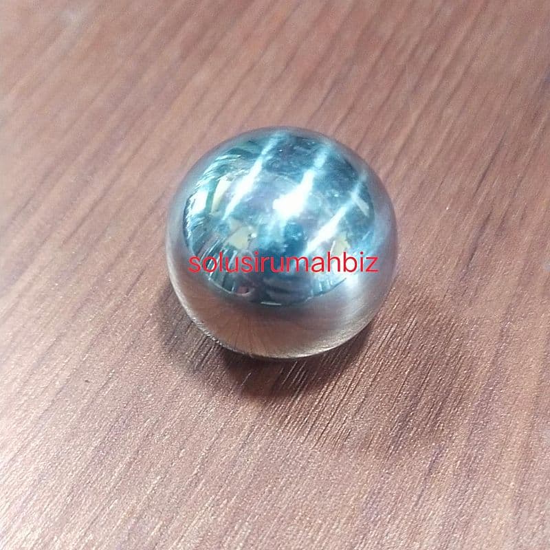 BOLA SS 25MM BULAT BOLA ATAS STAINLESS 1 INCH HIASAN PAGAR TOWER 1'