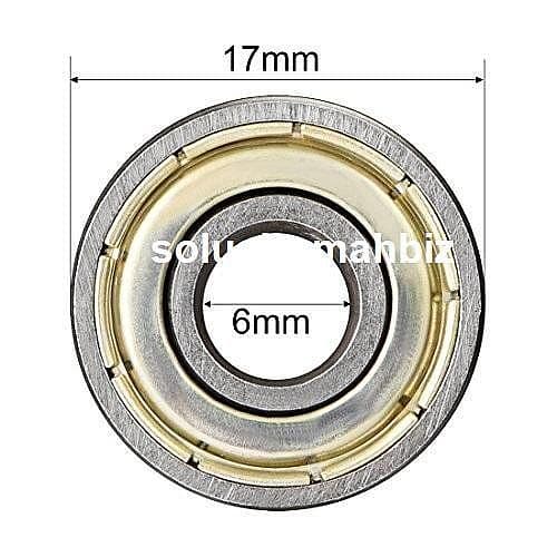 laker od 17mm id 6mm tebal 6mm laher bering Ball bearing 17 x 6 x 6