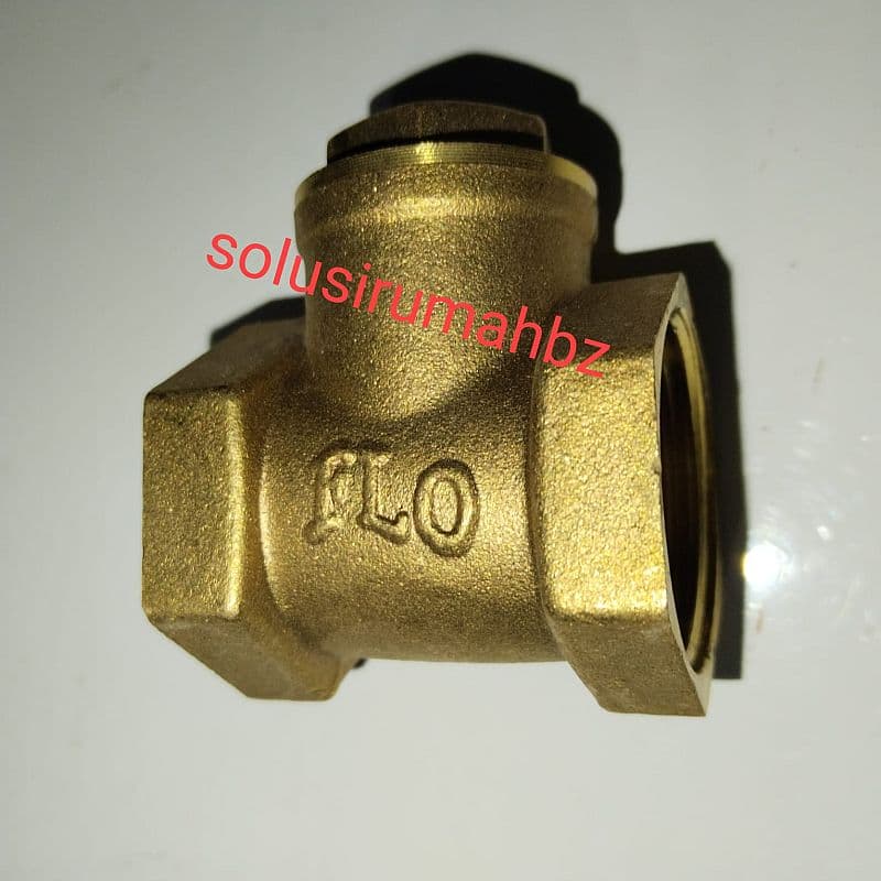 CHECK VALVE brass 1 INCH kuningan full 1inch satu inch