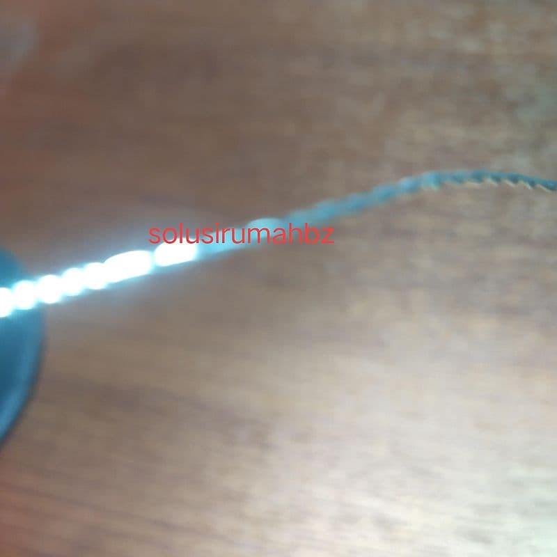 permeter Kawat segel plintir meteran pln trivi kawat kasar eceran