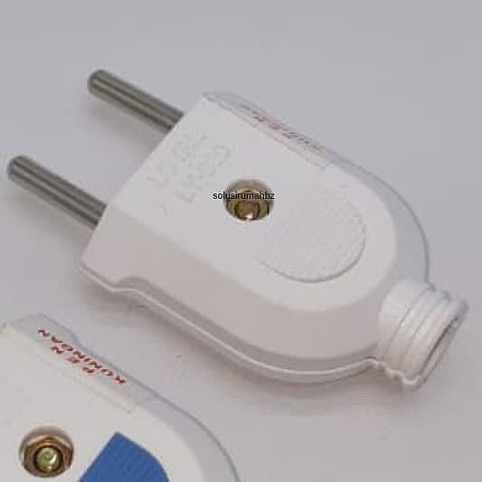 LY-930 & LY-930W Loyal Steker Gepeng Premium / Colokan - LY-930 PUTIH