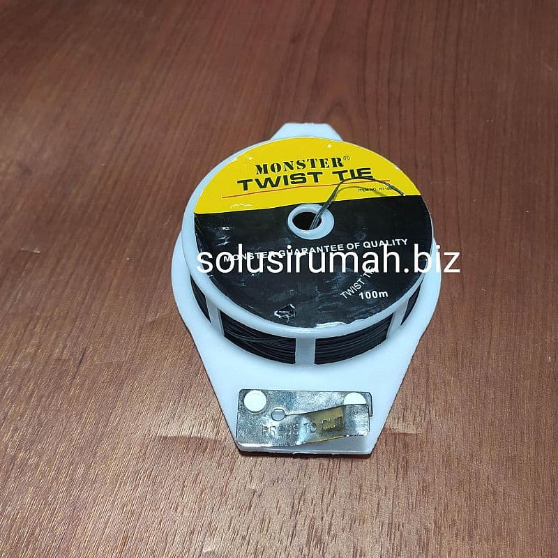 KAWAT PENGIKAT KABEL 100M HITAM 100 M 100METER