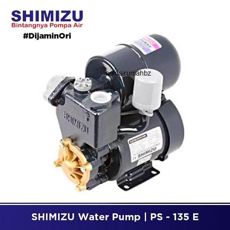 mesin pompa SHIMIZU Water Pump - PS - 135 E air ps135e ps 135e ps135