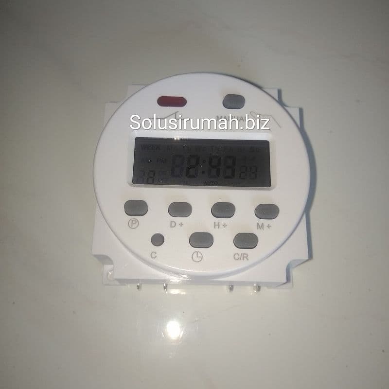 TIMER PLN 220V LISTRIK OTOMATIS DIGITAL TIMER SWITCH DISPLAY PROGRAM