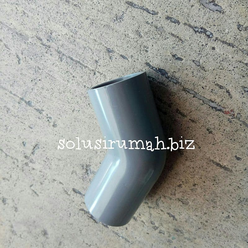 KNEE 1*45DERAJAT FITING PVC