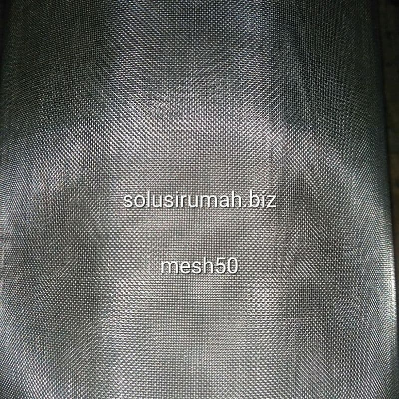 ayakan ss Custom wire mesh 50 stainless per10cm kawat filter 0.3mm