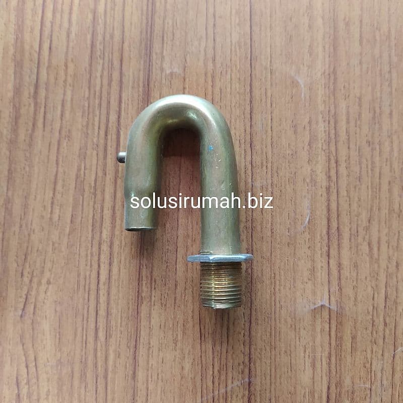 BRASS U PETROMAK KUNINGAN SPARE PART DRAT LUAR PIPA PETROMAX lampu