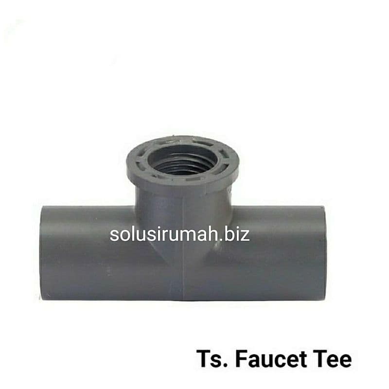 T drat 1 per 2 PVC 0.5 Tee faucet 1/2 TS 1-2 inch in te sock socket t