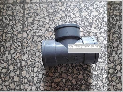 Tee PVC 1 1/4 T 1 1/4" Cabang Tiga sambungan plastik pipa paralon