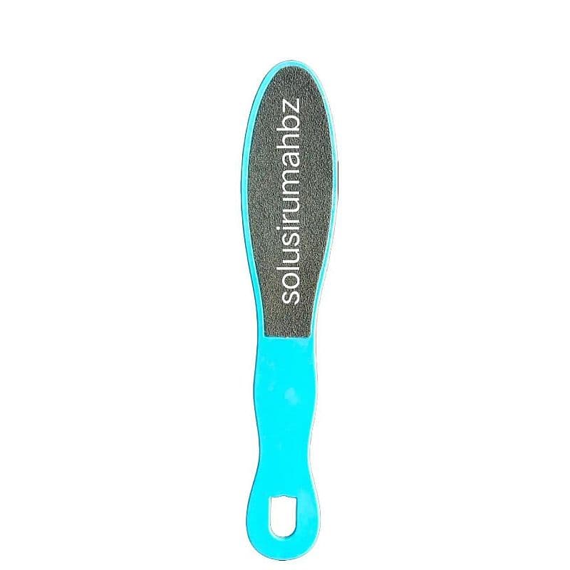 Solusirumahbz Amplas Kulit Mati Kaki Ecer Kikir Hitam Oval Foot Kertas Gosok Pembersih Perawatan Kaki Sehari-hari - Nail, Kuku