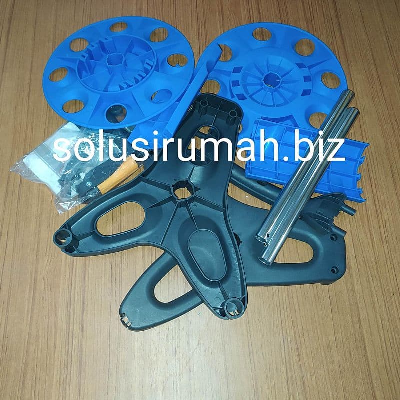 HOSE REEL PORTABLE GULUNGAN SELANG TEMPAT ALAT GULUNG SELANG AIR TAMAN