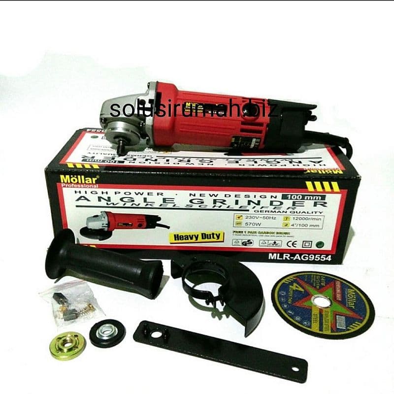 mollar ag-9554 mesin gerinda angle grinder model maktec mt 954 makita