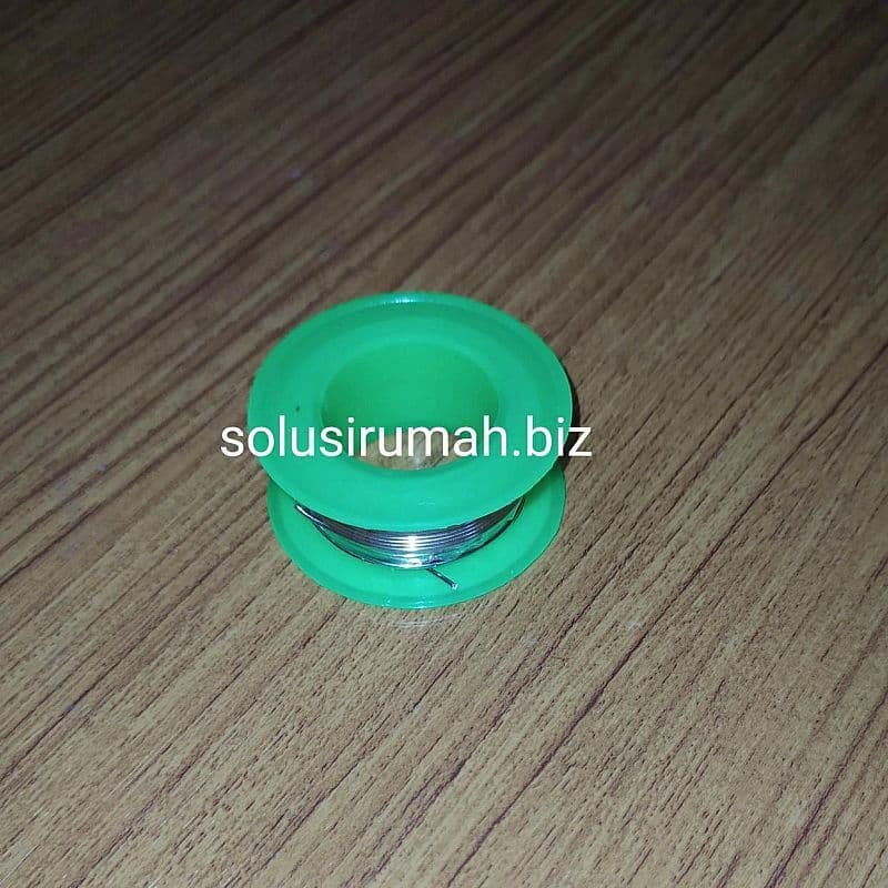 TIMAH ROL 08MM 10M 10 m meter ASLI BERAT 46G solder wire TENOL ELEKTRI