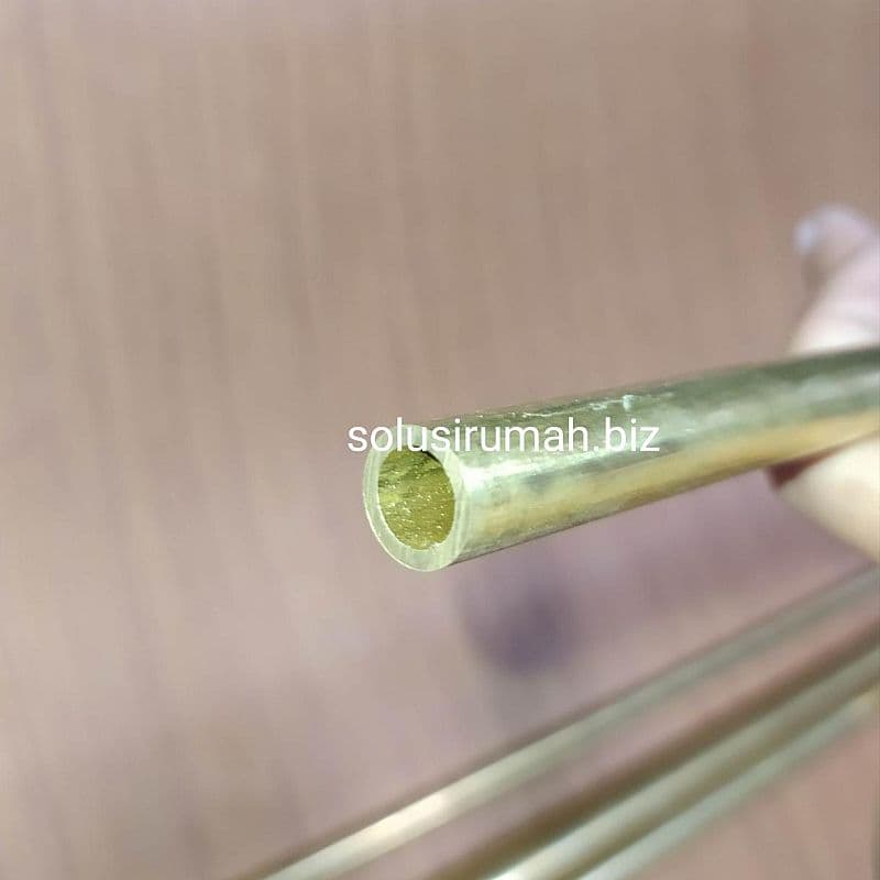 PIPA KUNINGAN /10CM PER10CM 11MM X 1.5MM BRASS 11 MM