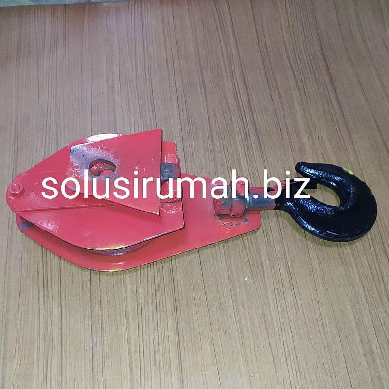 RODA KEREKAN SUMUR KATROL BUKA 5 TON 5000KG TIMBA KUAT PULLEY BLOCK 50