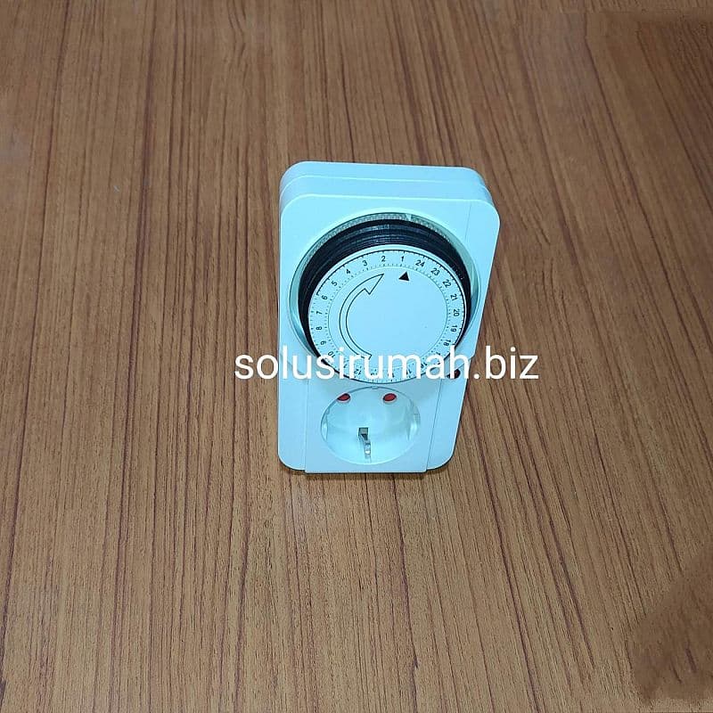 TIMER putar 24 jam 24jam program listrik STOP KONTAK MANUAL analog