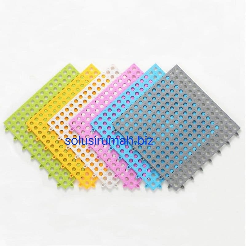 KESET KARET 30x30 PUZZLE LUBANG KARPET 30 X 30 CM GARASI ANTI SLIP
