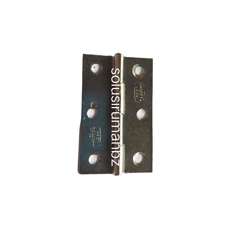 ENGSEL TIPIS 2" SS T1MM STAINLESS + SEKRUP 2 IN STEEL HINGE INCH 1PASA