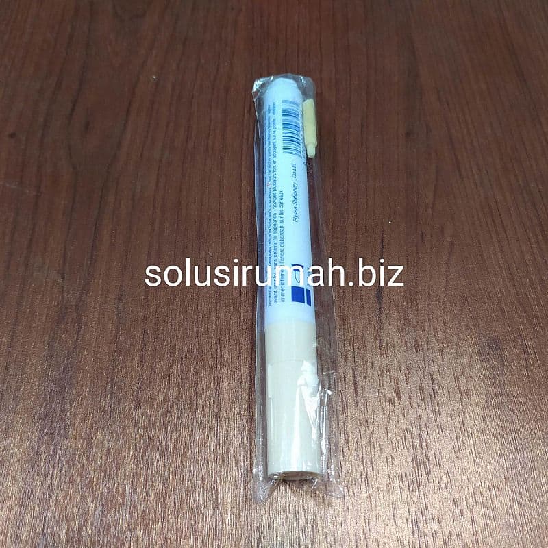 PEN SEMEN WARNA CREAM BEIGE NAT SPIDOL PENA REKONDISI KERAMIK CERAMIC
