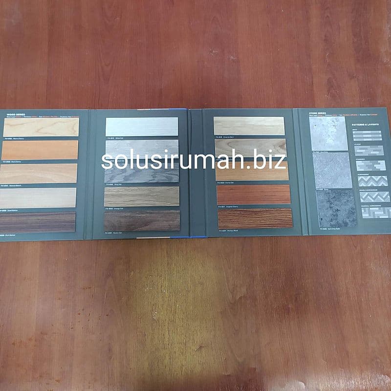 KATALOG VINYL TACO 3MM VINIL VYNIL BUKU KARTU WARNA