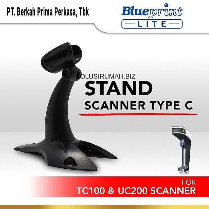 Stand Barcode Scanner BLUEPRINT TC100 UC200 penyangga tipe c 100 200