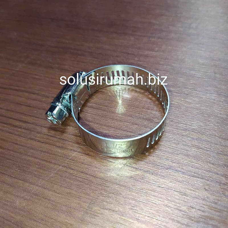 HOSE CLAMP 1 1/2" KLEM SELANG 1 1/2 INCH PENGIKAT MAX 38MM 38 MM OBEng