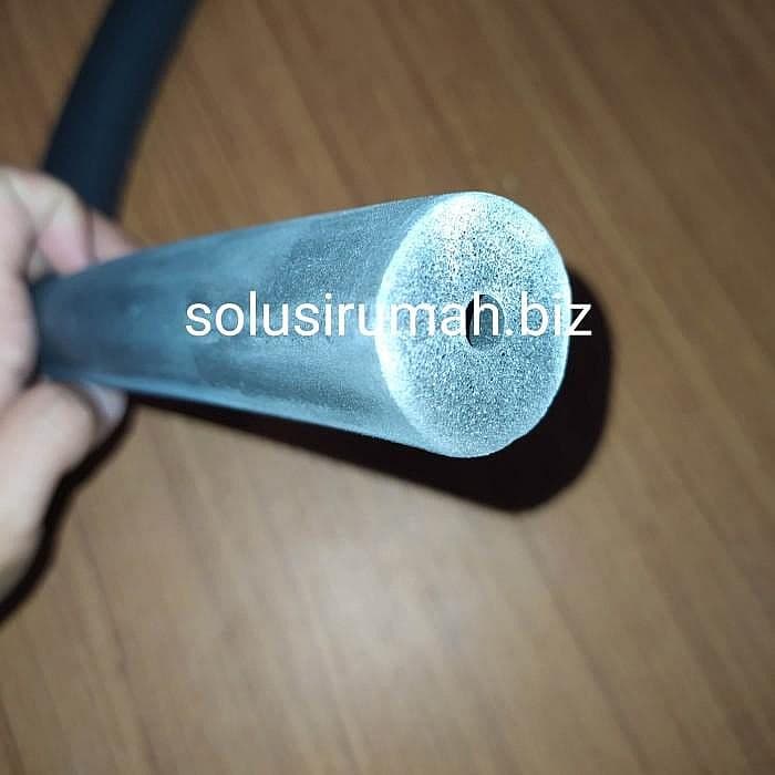 SELANG lubang dalam 1/4" IN tebal 12 mm x 180CM SPON PIPA BUSA AC