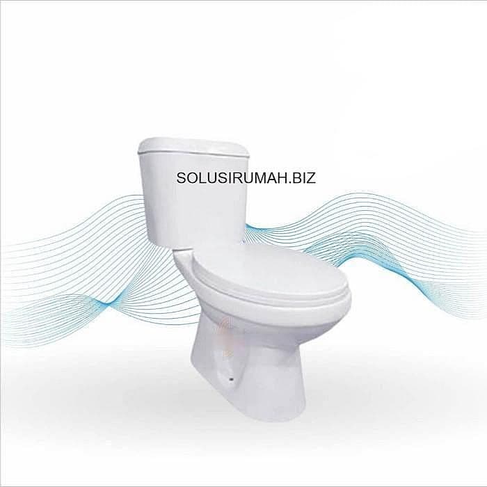 Toilet Kloset Closet Duduk Tangki Putih Two Piece MONOBLOCK monoBLOK