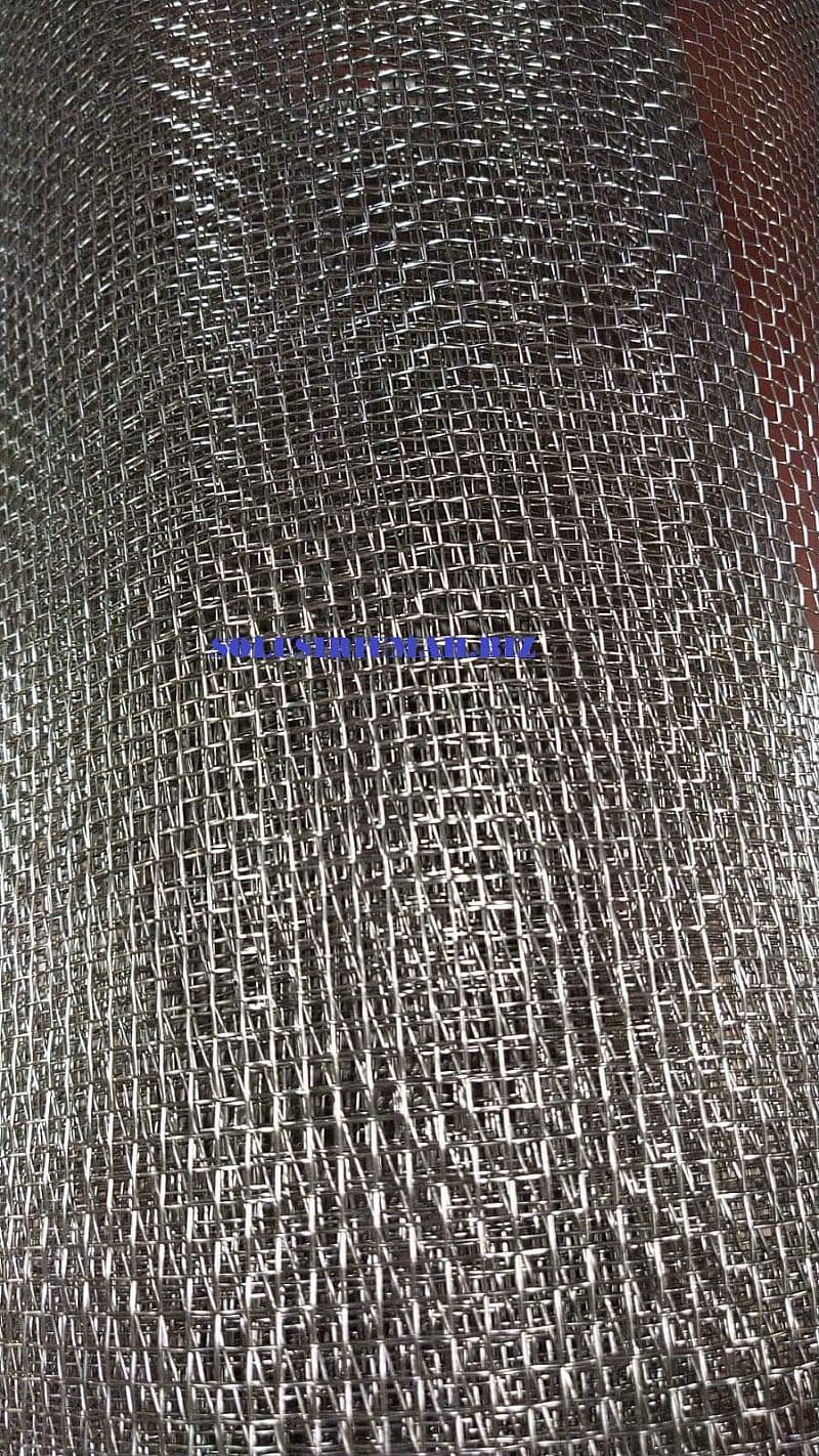 KAWAT SS 202 ANYAM MESH 6 /100CM LUBANG 3.36MM STAINLESS CUSTOM WIRE
