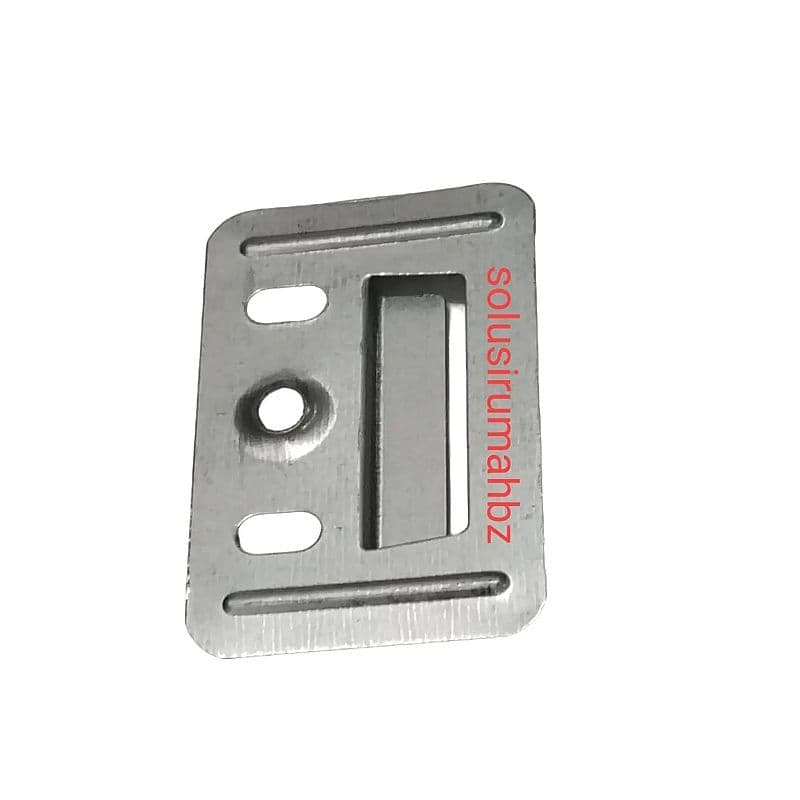 Klip Besi Wallpanel Buckle Bracket Clip Wallpanel Wood Pannel WPC Braket Wall Panel board klem plat