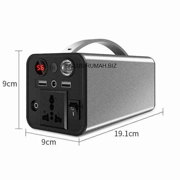 BATERAI OUTPUT 150W DAYA 220V 12V CADANGAN DAYA 45AH GENERATOR LISTRIK