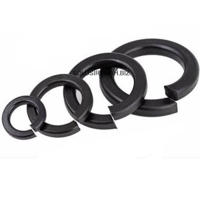 perbiji Ring Per Hitam m16 SPRING WASHER Ring M 16 Pir Peer pegas