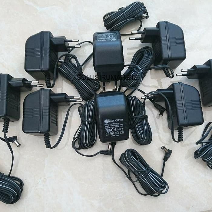 adaptor listrik 6v 300ma 0.3a 6 v ac ke dc mesin bor cordless kecil