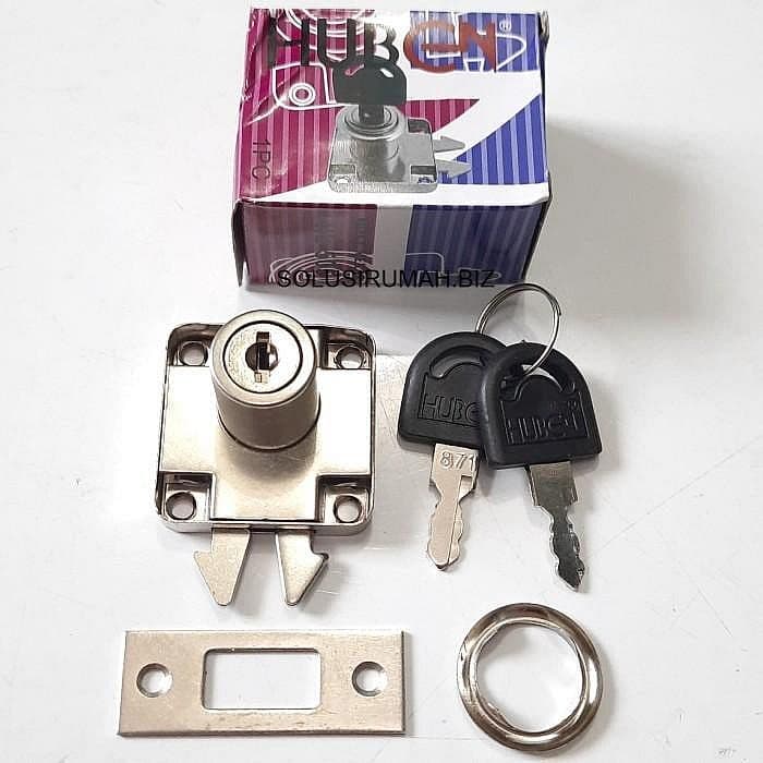 Kunci Laci Mekar HL 505 HUBEN Lemari pintu geser sliding Laci Loker hl-505 hl505 pintu dorong