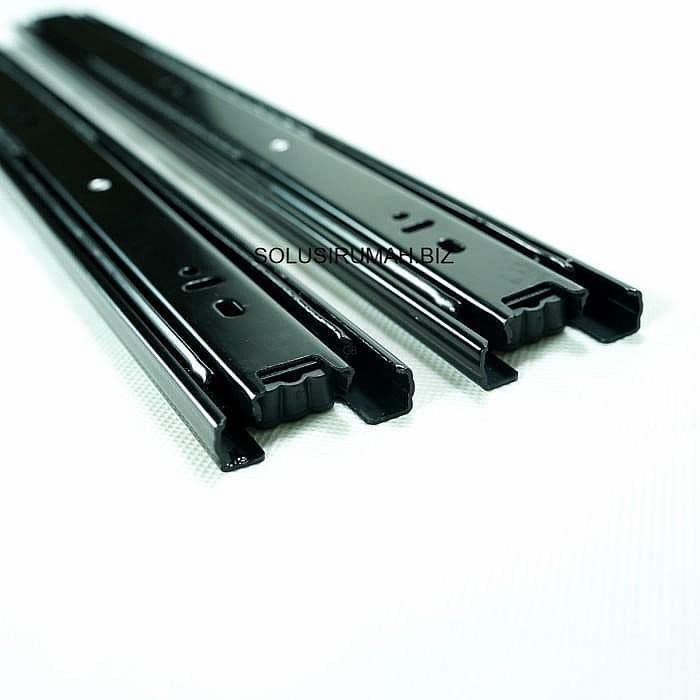 PERBIJI Rel laci Double Track 50cm FE 37 RADIUM Full Extension 50 fe37