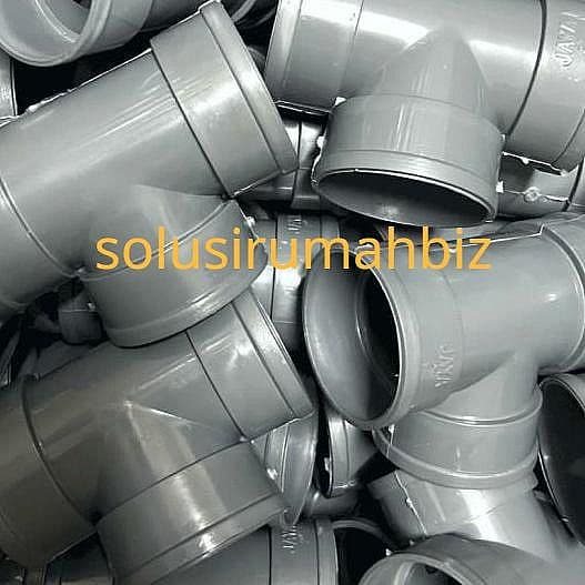 perpcs Tee PVC DV 2" Inch Fitting Pipa T 2inch 2 inch d / setara Jaya