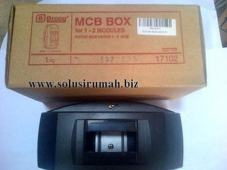 RUMAH MCB BROCO ISI 1(MCB BOX) 17102 ISI 1