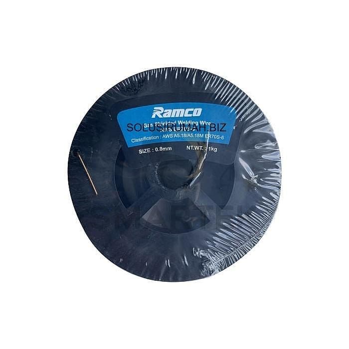 Kawat Las MIG CO Mild Steel 0,8 mm 1 kg TIPE ER70S-6