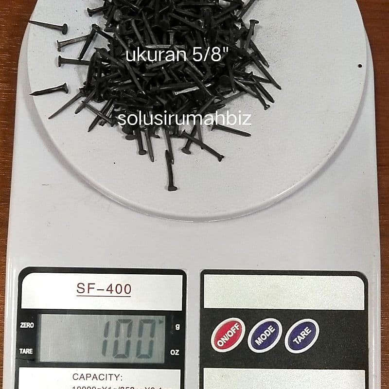 paku sepatu 5/8" per 100gram 5/8 inch 5/8 in
