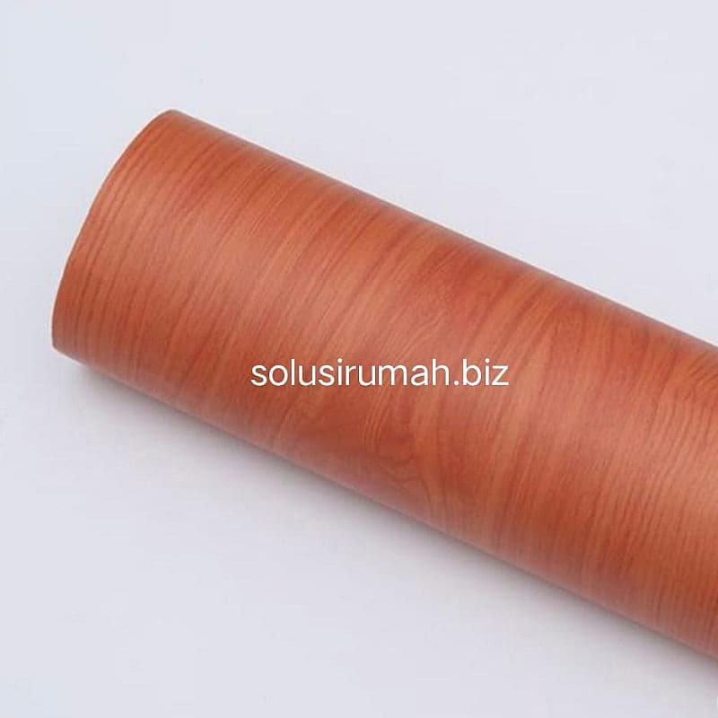 pvc sheet 015 permeter 1m lebar 122cm + bubble stiker sticker vinil vyniil pilih warna coklat tua kayu muda hitam putih hijau merah Taco