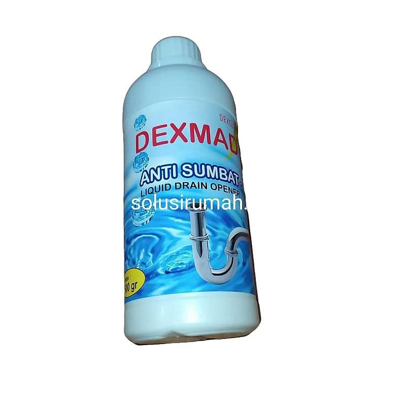 dexmad anti sumbat cair 500g liquid drain opener pembersih saluran air Cairan