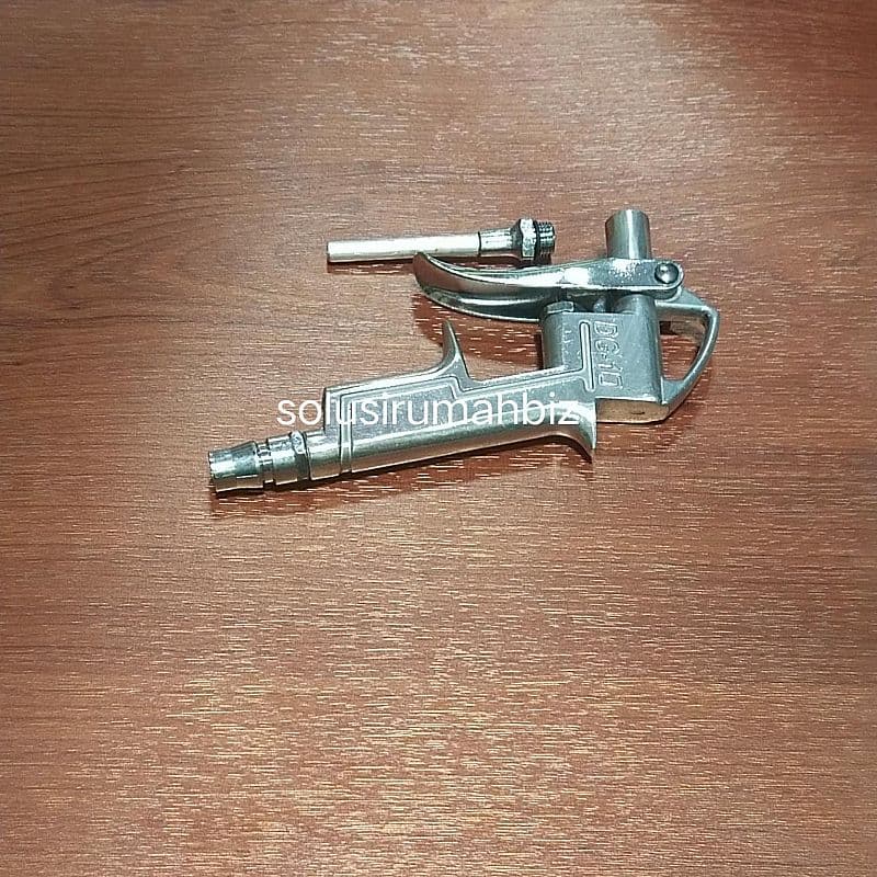 KEPALA SPRAY ANGIN BESI METAL ALAT UKUR ANGIN AIR DUSTER PVC KOMPRESOR