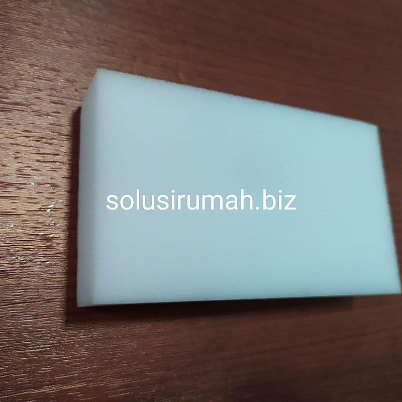 SABUT SPON PUTIH SPONS AJAIB PEMBERSIH PERABOTAN 100X20X60MM