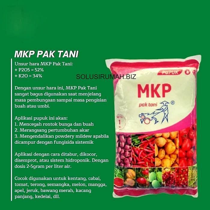 Pupuk 1kg Tanaman Pertanian MPK Pak Tani 1 kg pertanian MKP MONO 1kilo Bunga Kacang