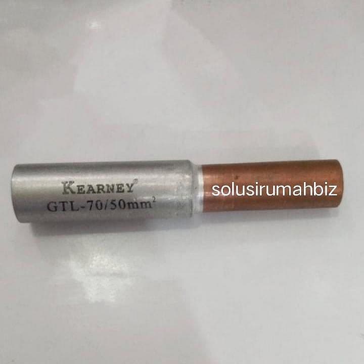 sambungan kabel pipa bulat ukuran 70mm ke 50mm tembaga 70 - 50 mm pipe